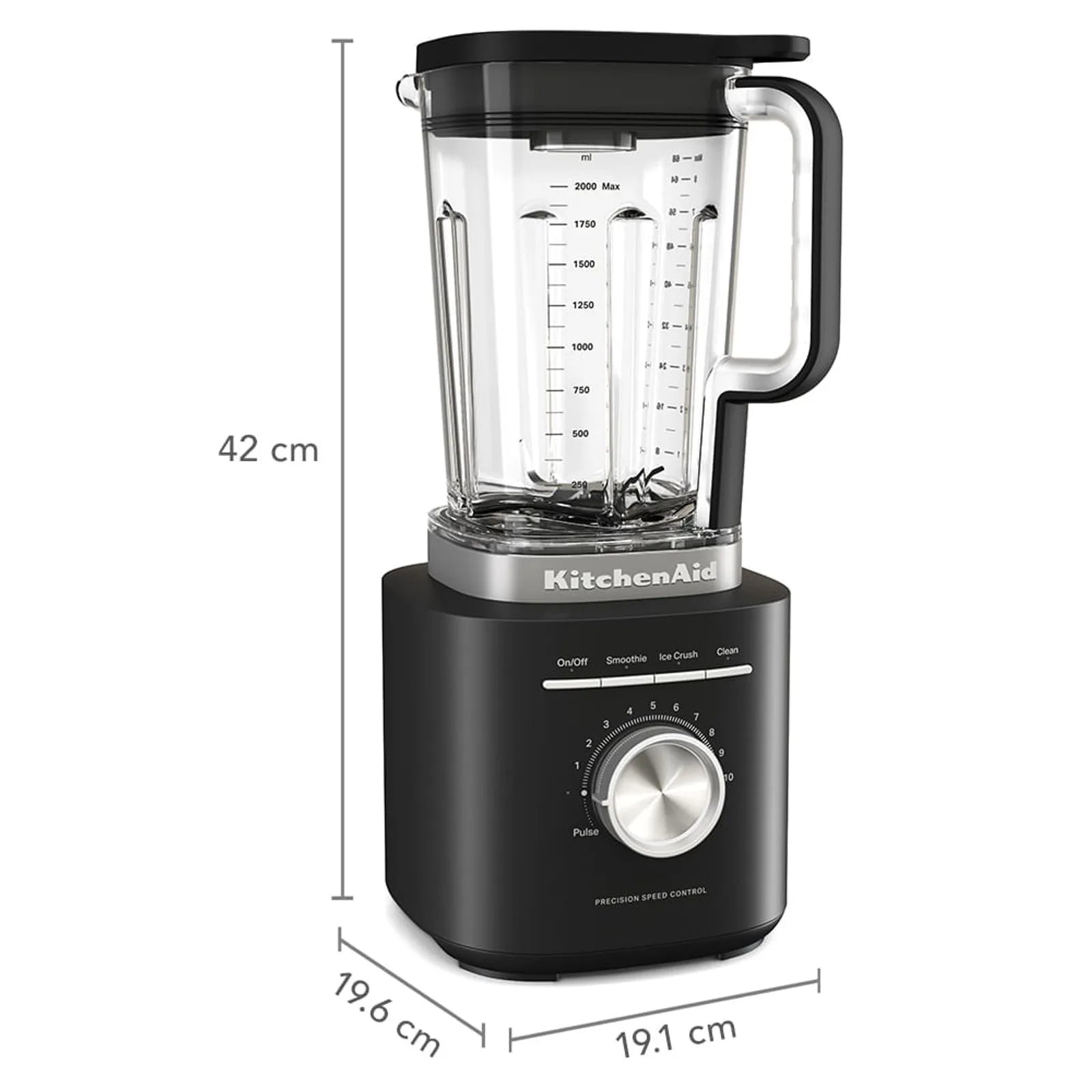 Licuadora KitchenAid Pure Power Black 1700W