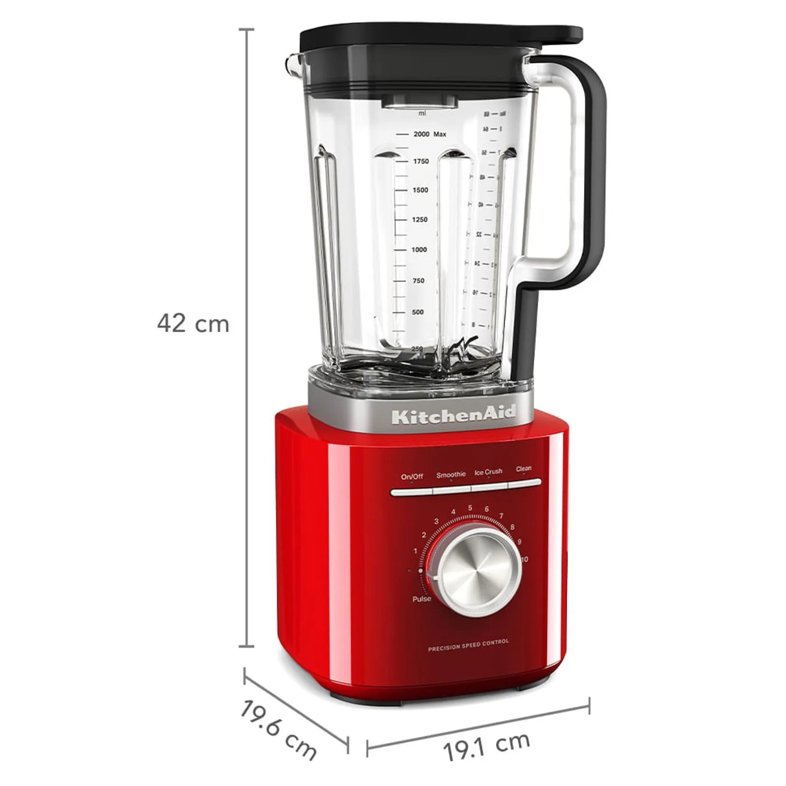 Licuadora KitchenAid Pure Power Empire Red 1700W
