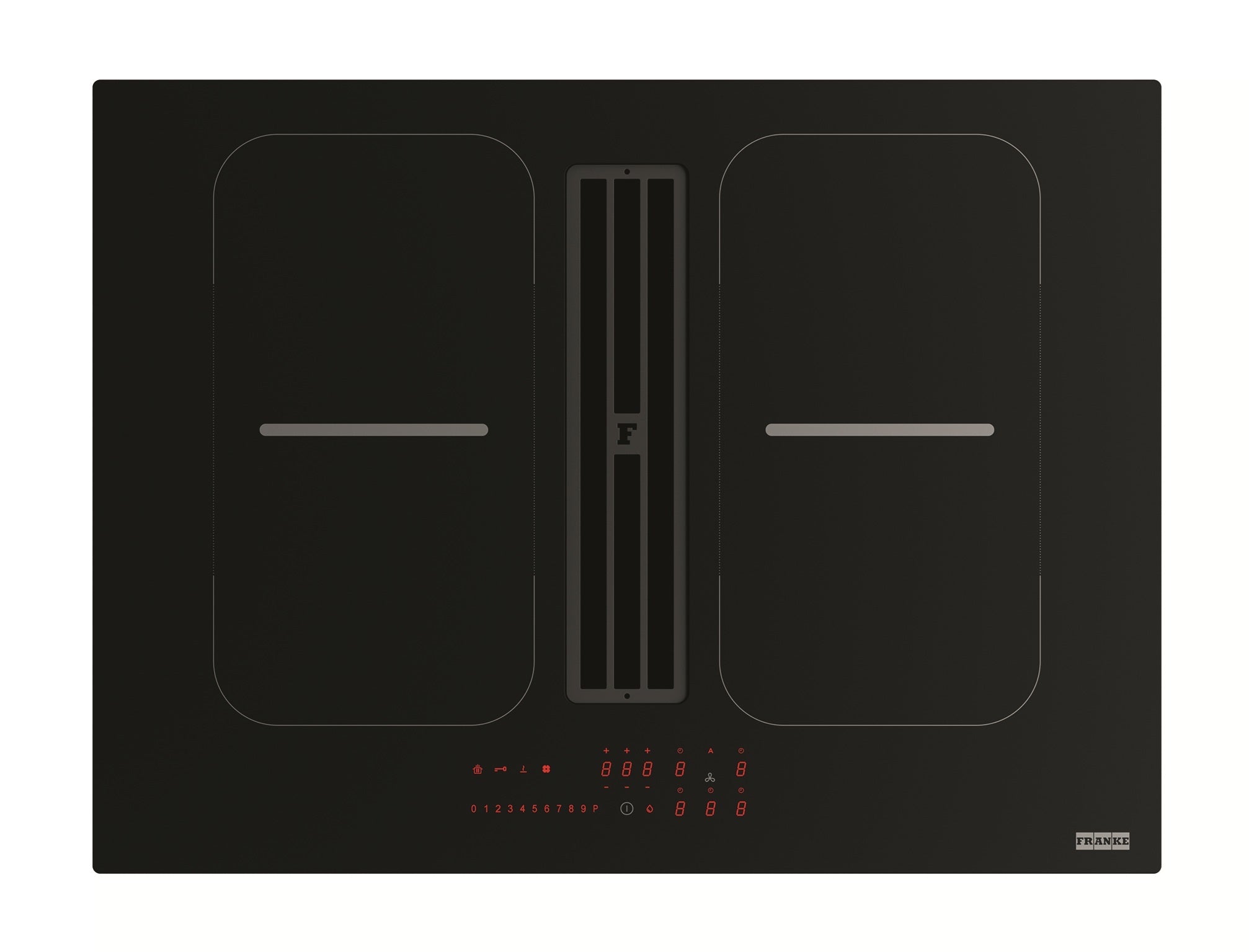 Anafe de Inducción Franke Smart 2Gether 70 cm con Extractor Integrado FSM 7081R HI
