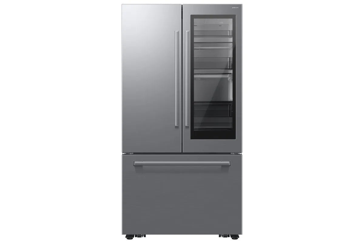 Heladera Samsung Bespoke AI French Door Autoview 680 Litros Silver RF80H30JETBG