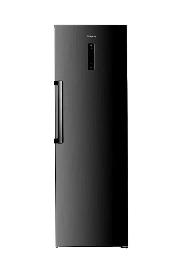 Combo Side by Side Vondom Heladera + Freezer Inverter No Frost 695 Litros Blackinox HEL388BLACKINOX + FR307BLACKINOX