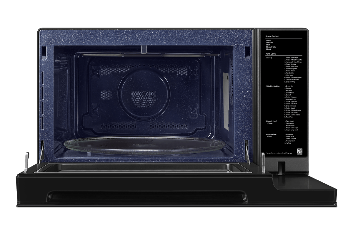 Microondas Samsung Convección Air Fry 32 Litros Black MC32DG7646CKBG
