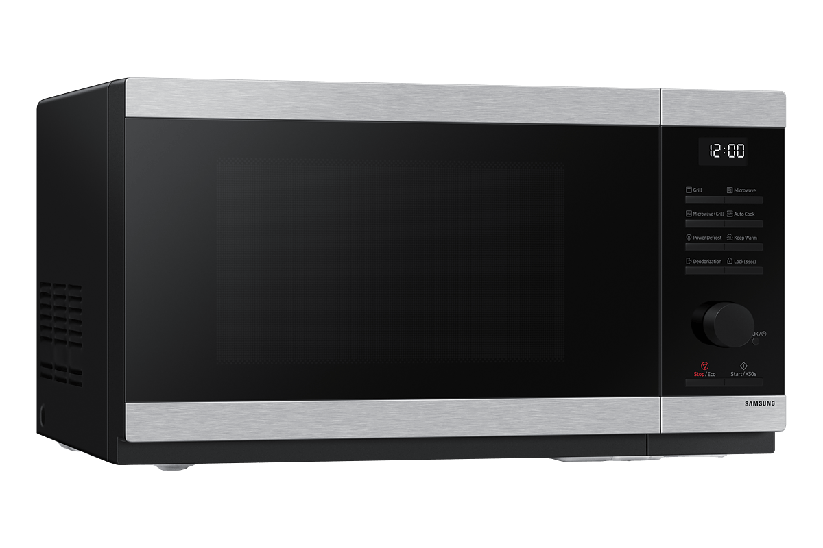 Microondas Samsung Grill 32 Litros Silver MG32DG4524ATBG