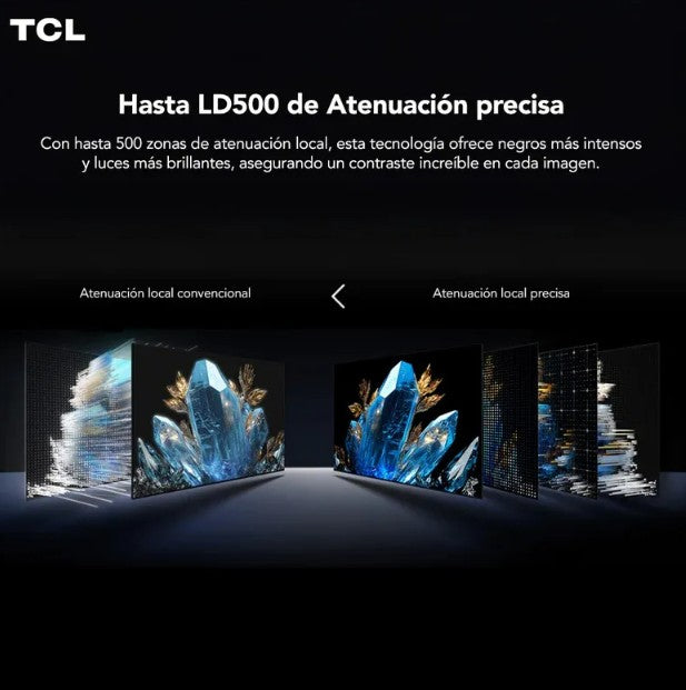 Smart TV TCL 65C6K 65″ Mini LED 4K Google TV HDR Dolby Vision