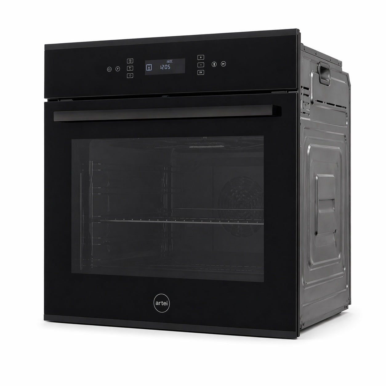 Horno Pirolítico Artei NIRO 67L - 12 Funciones - Control Táctil