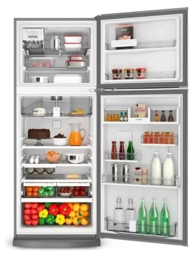 Heladera No Frost Whirlpool Wrm56ck Inox Xpert Inverter 462 Lts