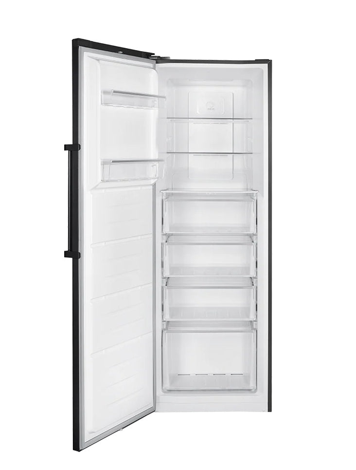 Freezer Vertical Vondom Inverter No Frost 307 Litros Acero Inoxidable Negro FR307BLACKINOX