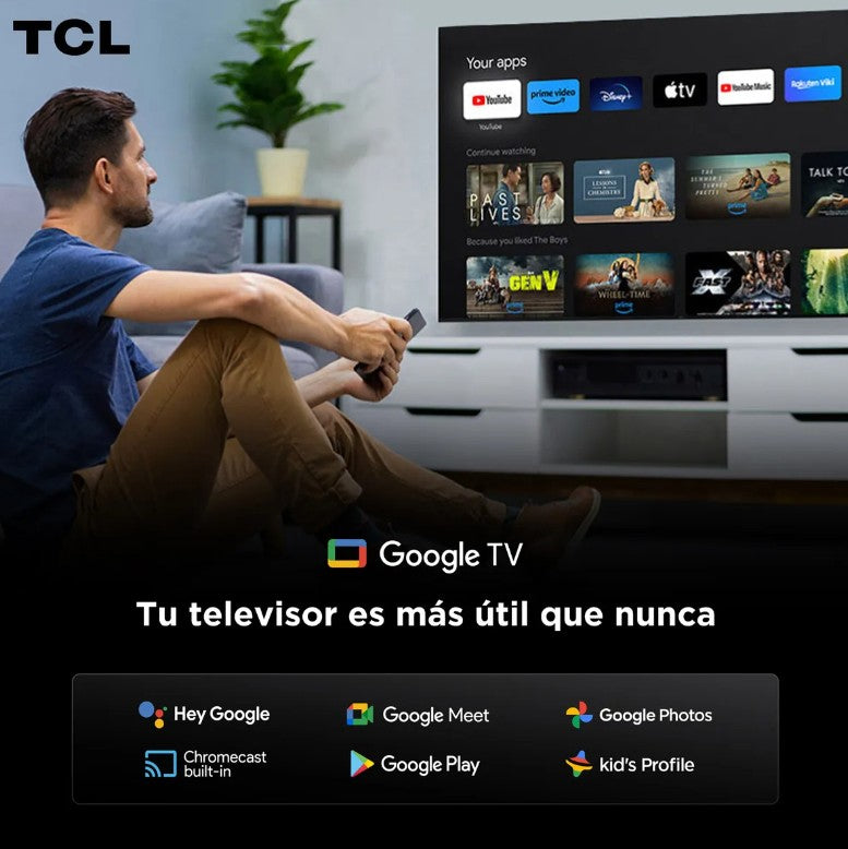 Smart TV TCL 65C6K 65″ Mini LED 4K Google TV HDR Dolby Vision