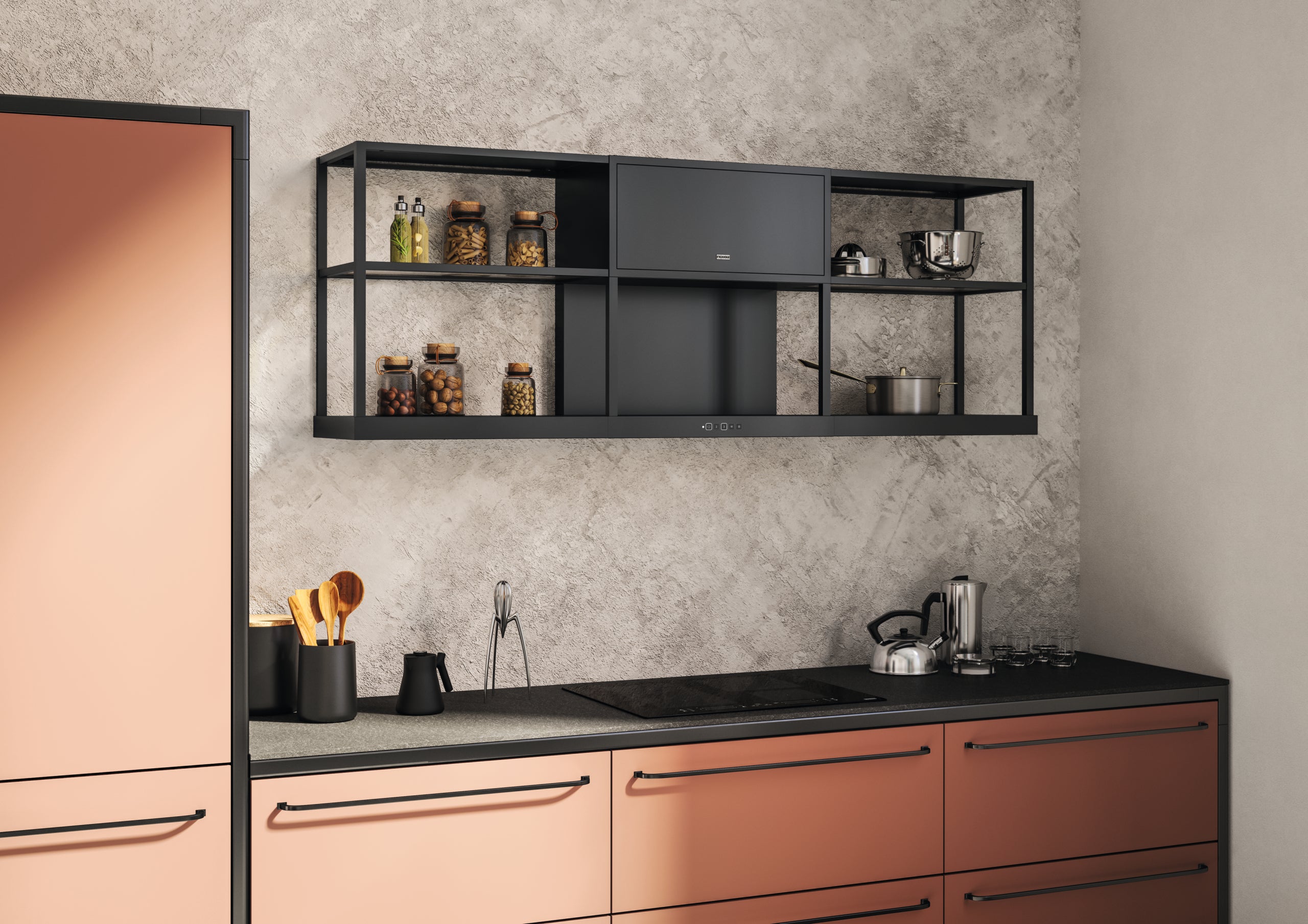 Campana Extractora Franke Maris FMA Modular F60 Negro Mate 720 m³/h Touch