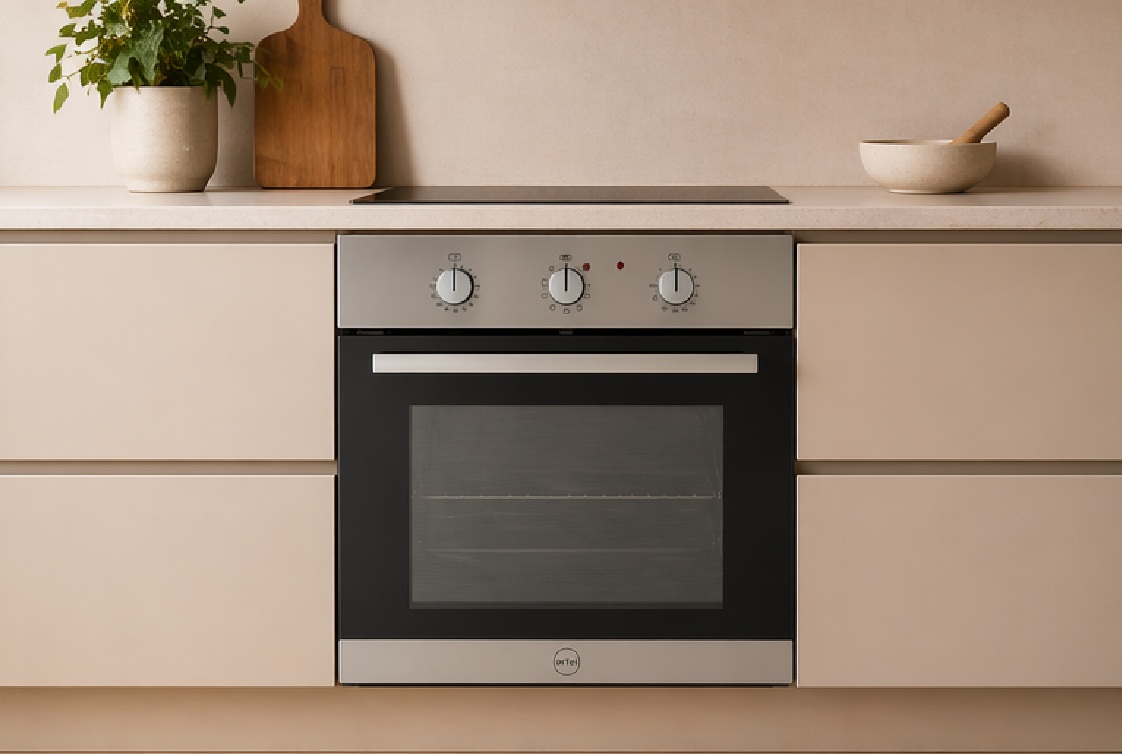Horno Empotrable Electrico Artei Iron Multifuncion Acero Inoxidable 60cm + Air Fryer