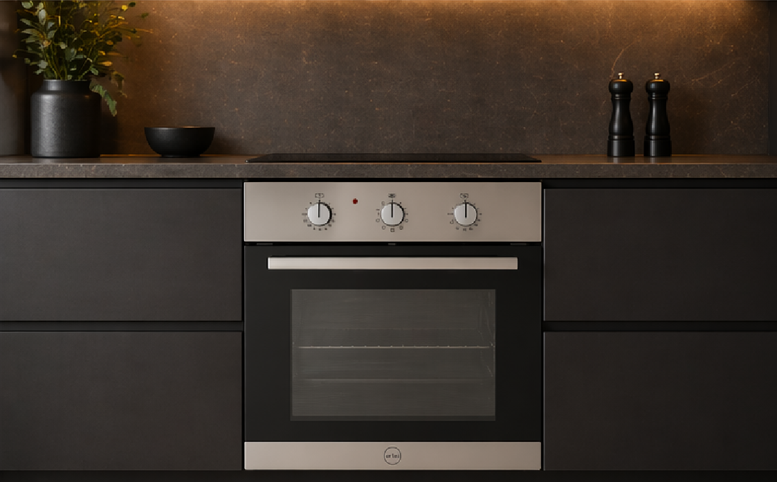 Horno Empotrable Electrico Artei Iron Multifuncion Acero Inoxidable 60cm + Air Fryer