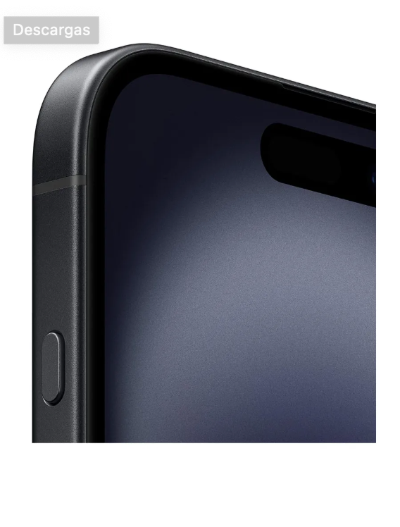 Apple iPhone 16 (128 GB) - Negro