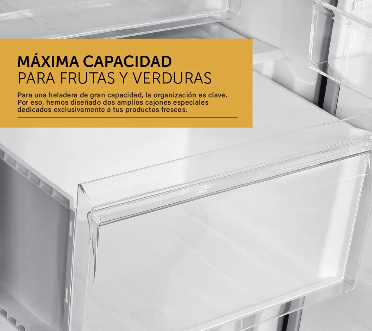 Heladera Inverter No Frost Acero Inoxidable Negro 388 L - Combinable con FR307 - HEL388