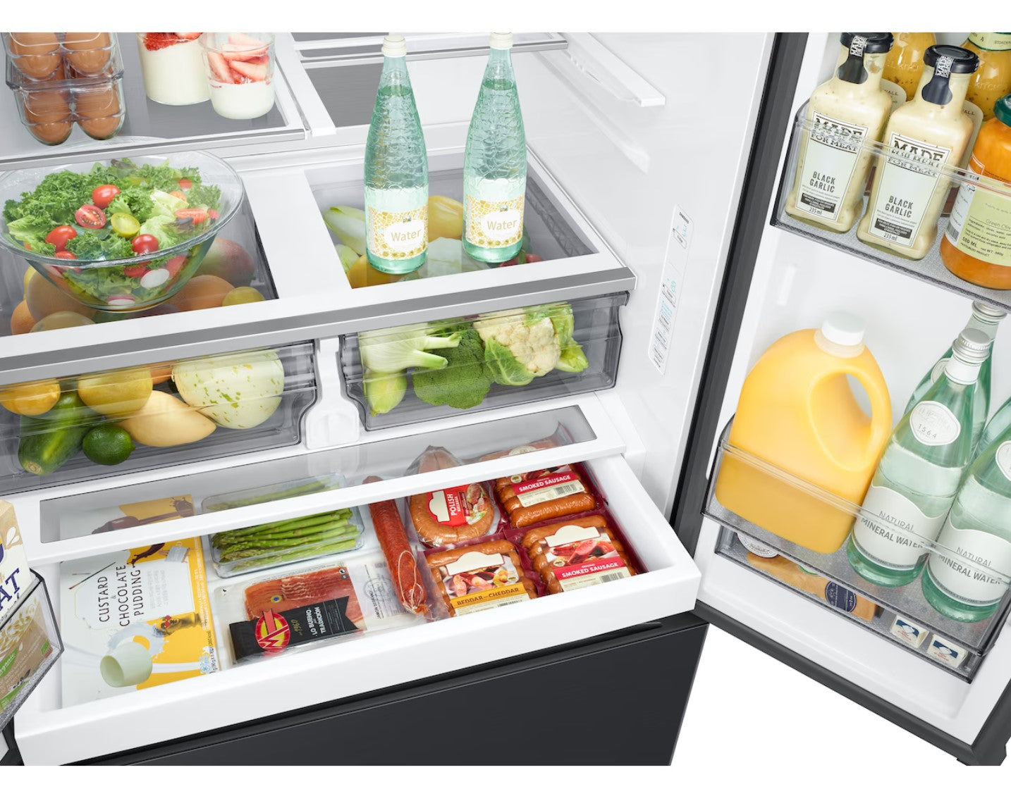 Heladera Samsung Inverter Bespoke AI French Door 3 puertas Spacemax 690L SARF32CG5410B1