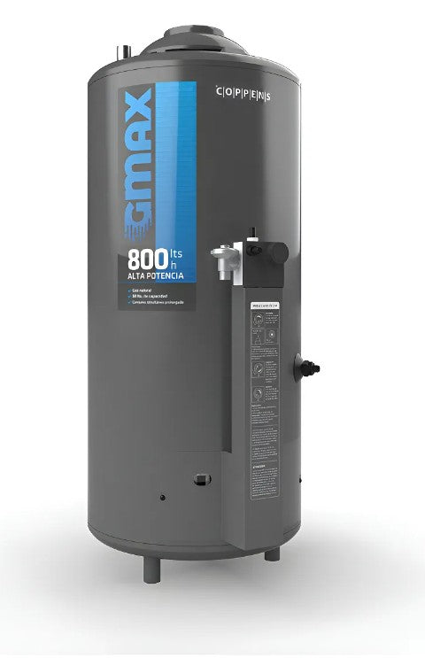 Termotanque a Gas Coppens Alta Recuperación 800 Lh Superior - TT50GMAX