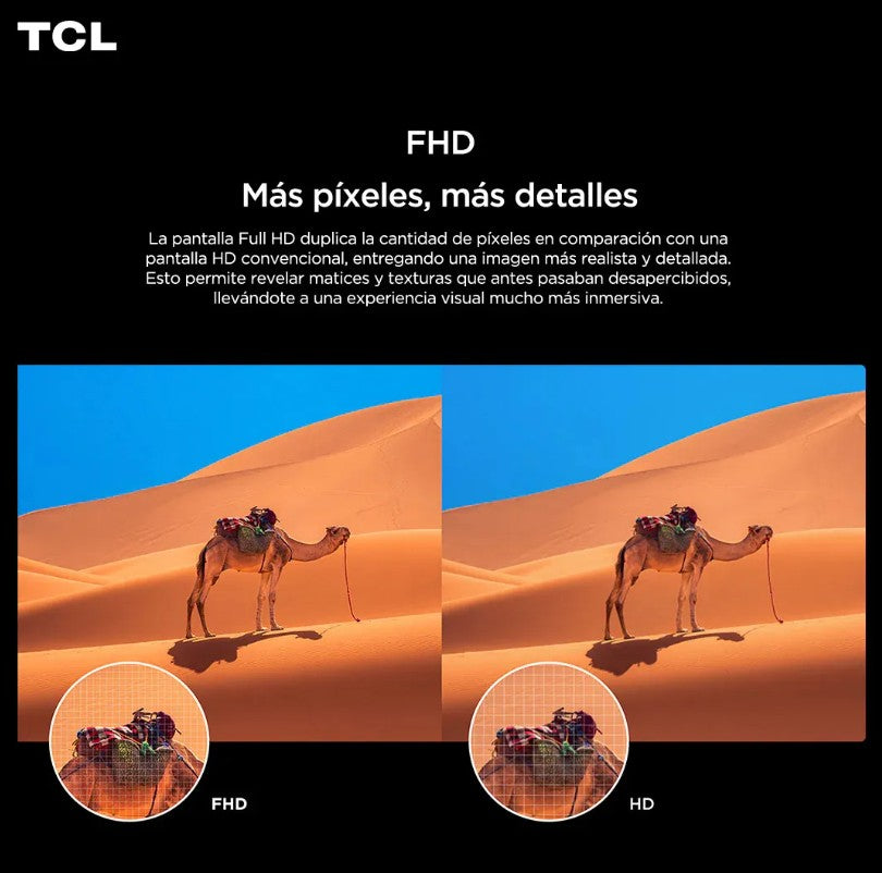 Smart TV TCL 43″ QLED Full HD 43S5K Google TV HDR