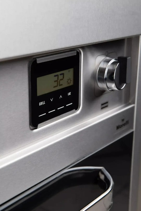 Cocina Morelli Vintage 600 Touch Negra Placa Digital - 18026P (18025 VN-1)