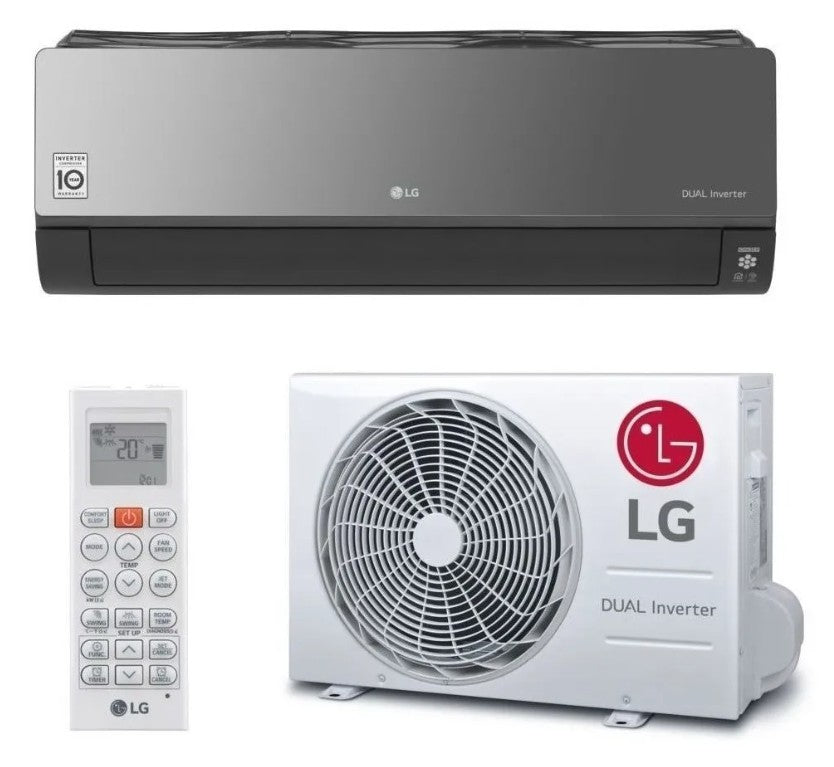 Aire Acondicionado LG ArtCool Inverter ThinQ 4500 Frig Split - S4-W18KLRPA