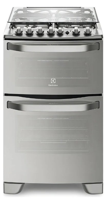 Cocina Electrolux Expert 56DXQ 56 cm Acero Multigas Doble Horno