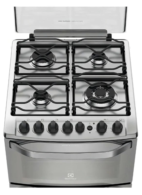 Cocina Electrolux Expert 56DXQ 56 cm Acero Multigas Doble Horno