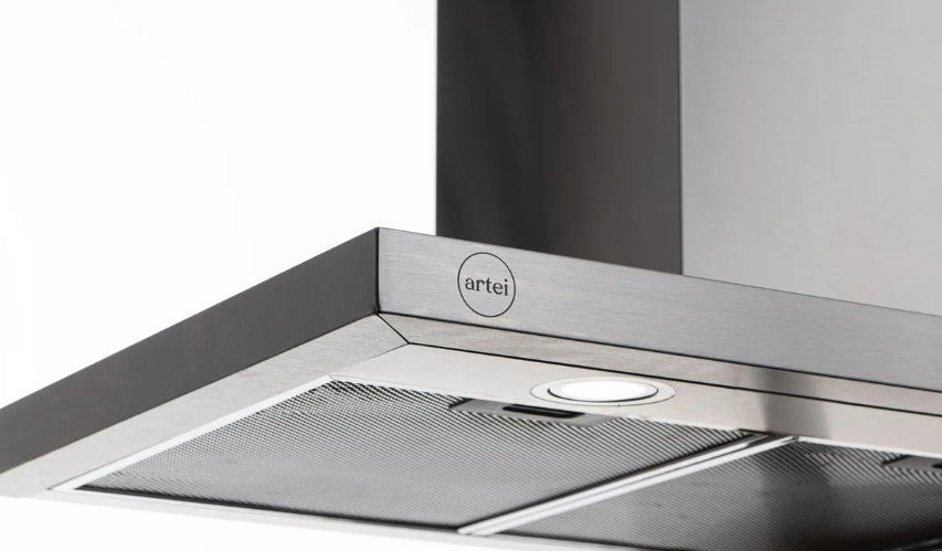 Campana Artei Oza 90cm Extrac. Purif. Inox Pared Tipo Nihuil Gris - UT0290E-0106-0102