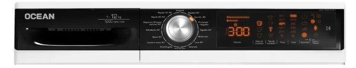 Lavarropas Ocean Italy WFOI12123ATEP7 12 kg Inverter 1200 rpm Carga Frontal