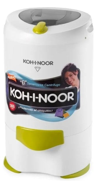 Secarropas Koh-i-Noor Vision C755/2 5.5 Kg Centrífugo 2800 RPM blanco y verde