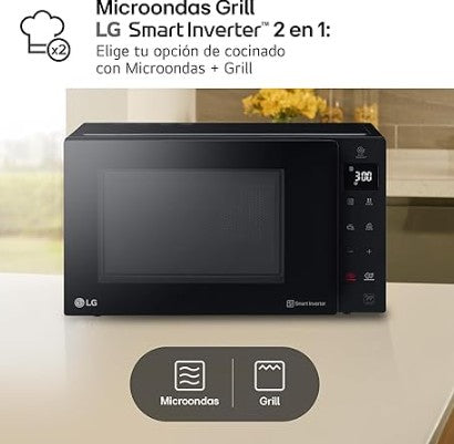 Microondas LG MH6535GIS NeoChef Smart Inverter 25 L con Grill