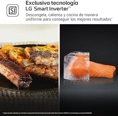Microondas LG MH6535GIS NeoChef Smart Inverter 25 L con Grill