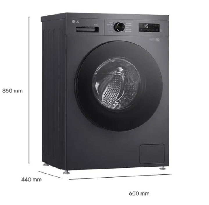 Lavarropas LG WM65MVFS6 Carga Frontal 6,5 Kg Inverter