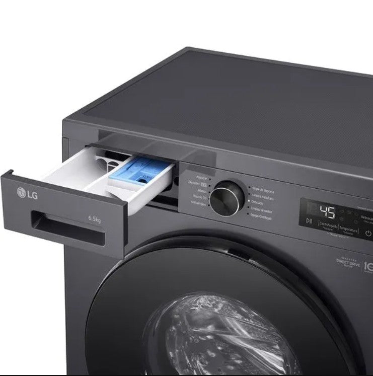 Lavarropas LG WM65MVFS6 Carga Frontal 6,5 Kg Inverter