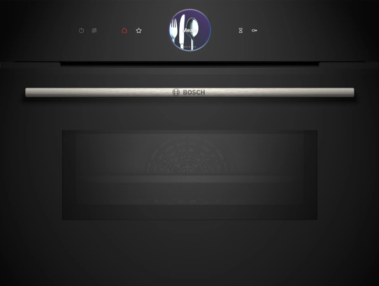 Horno Compacto con Microondas Bosch Serie 8 CMG7761B1 45 L Negro