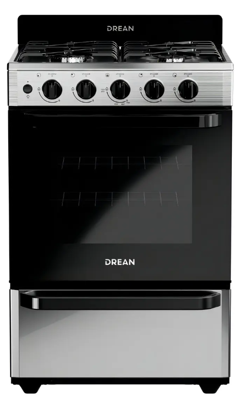 Cocina Multigas Drean CD5603AI0 56 cm acero Inoxidable