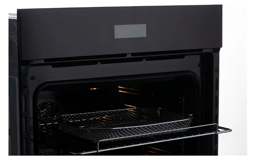 Combo Artei Total Black Horno Empotrable Touch 60cm + Anafe Vitrocerámico 4 Zonas