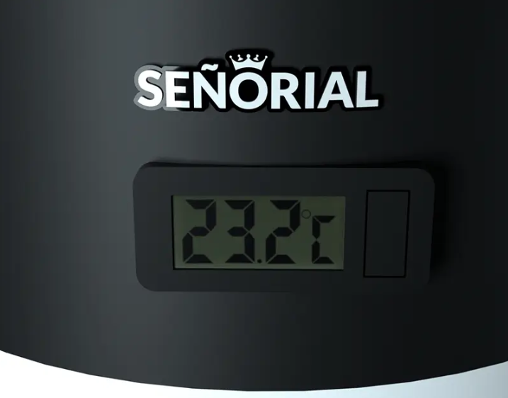 Termotanque Eléctrico Señorial Black 80L Negro Protección Anticorrosiva