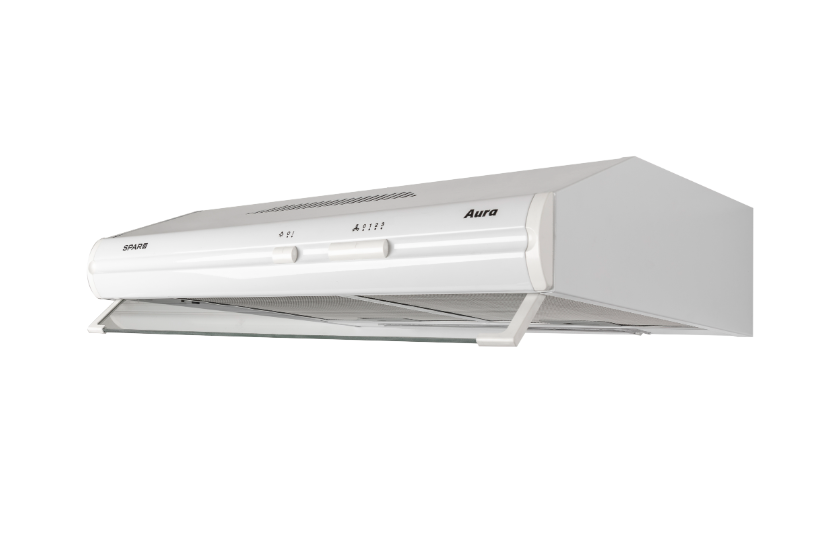 Purificador Spar Aura blanco 60cm 3 Velocidades Filtro Lavable