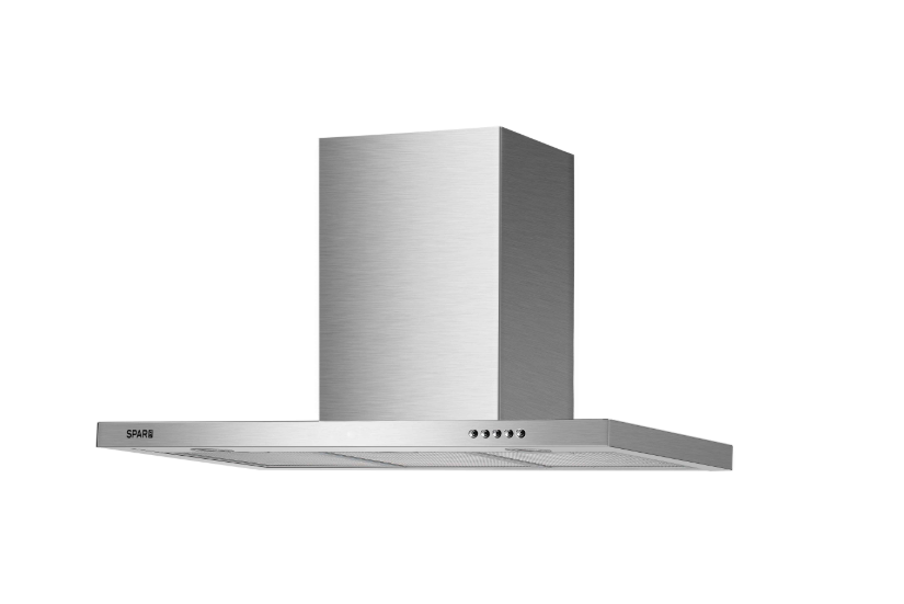 Campana De Cocina Spar Recta Pulsante 60cm Acero Inoxidable