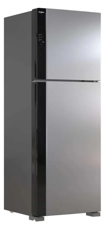 Heladera Whirlpool Inox Xpert AI No Frost Inverter 535 / 507 Lts WRM62AK