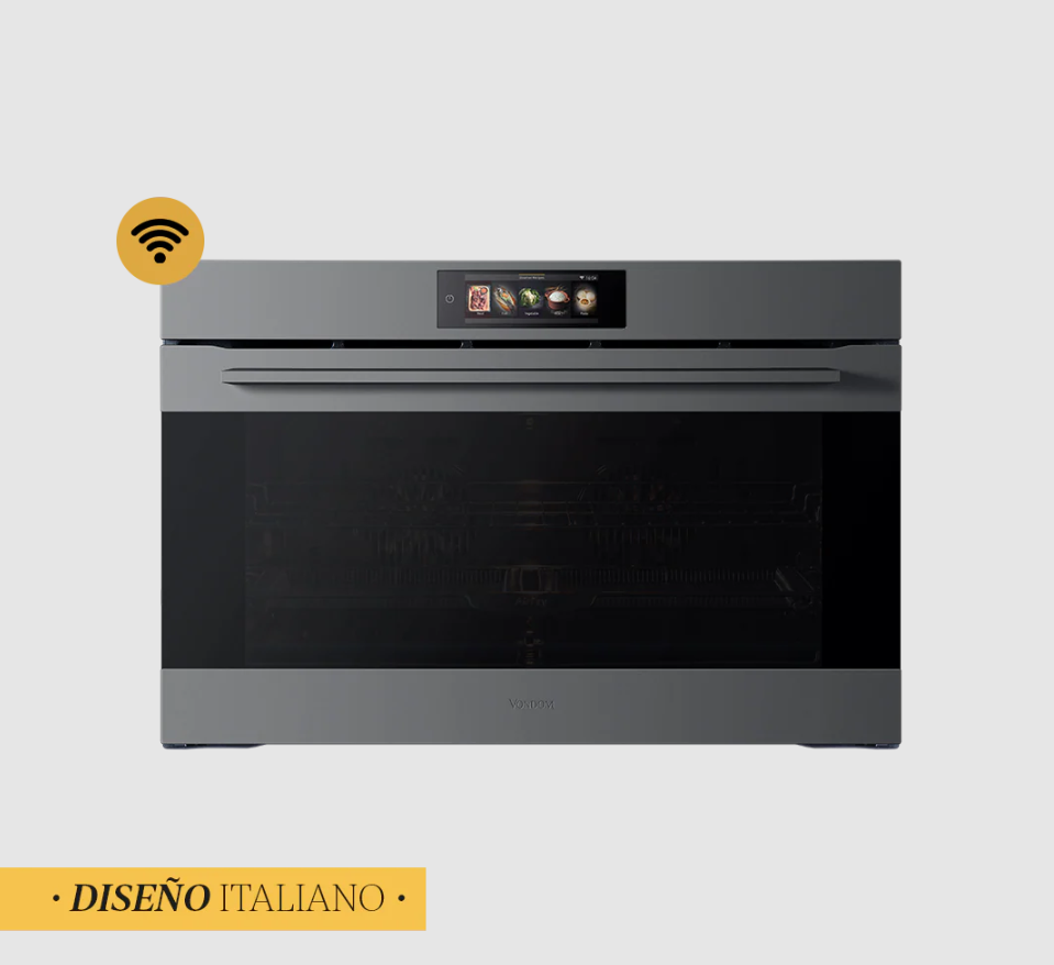 Horno Eléctrico Empotrable WIFI Pirolítico con pantalla TFT y Air Fry - 90 cm Ultra Capacidad 133L TNC90HE-2