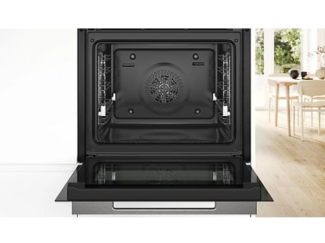 Horno Bosch Serie 8 HBG724AB1 Multifunción 71L – Air Fry – TFT Touch – Home Connect – Negro