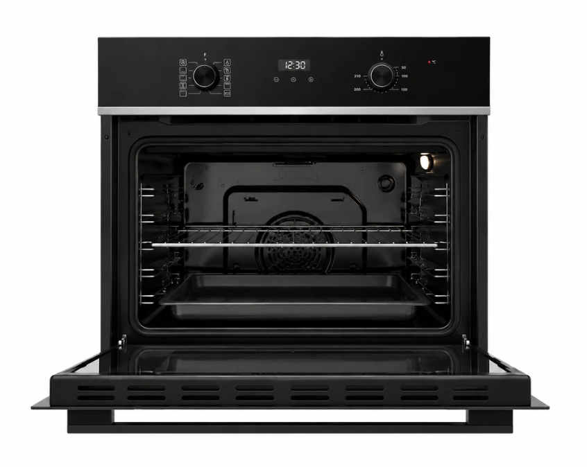 Combo Horno Empotrable 69L + Microondas 44L Ocean Italy Negro OEOM69BEF + MWOI449TCGB