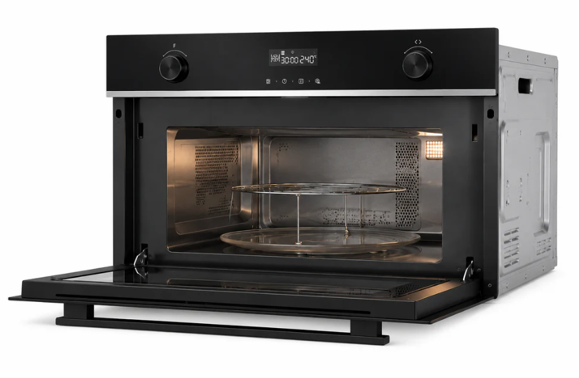 Combo Horno + Microondas Empotrables Ocean Italy Negro OEOM69BEF + MWOI349TCGAB