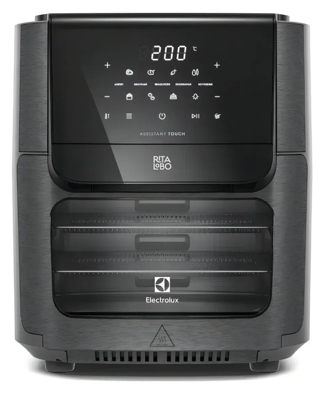 Freidora De Aire Electrolux Experience EAF90 12L Digital Grafito