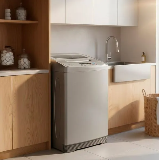 Lavarropas Whirlpool 6,5 Kg Carga Superior Eco Friendly Silver WWI06ASZWA