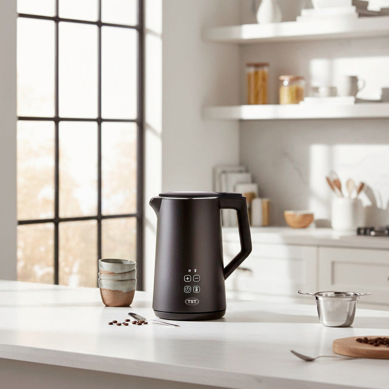 Pava Eléctrica Tst - 1.7 L - Negro Mate - Corte Automático