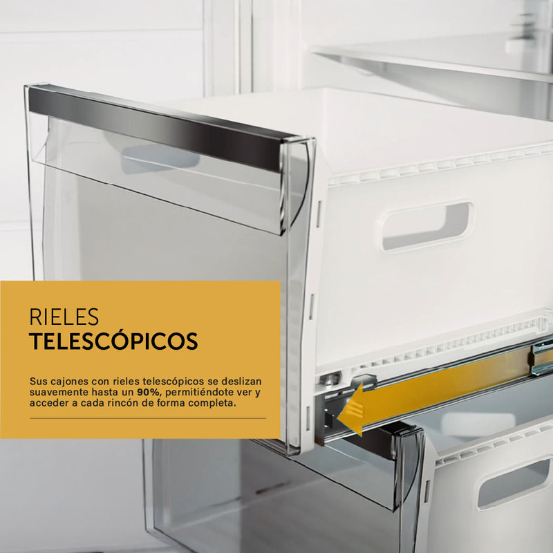 Heladera Combi Panelable Vondom Wifi Inverter No Frost - 250 L