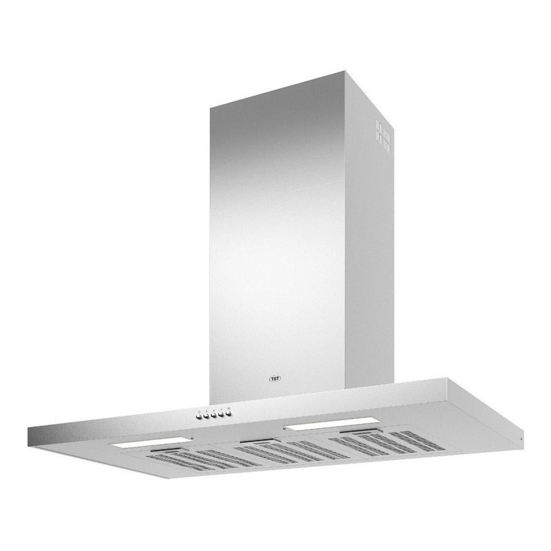 Extractor Purificador De Cocina Tst Nihuil Ac Inox De Pared 750mm X 40mm X 510mm Plateado