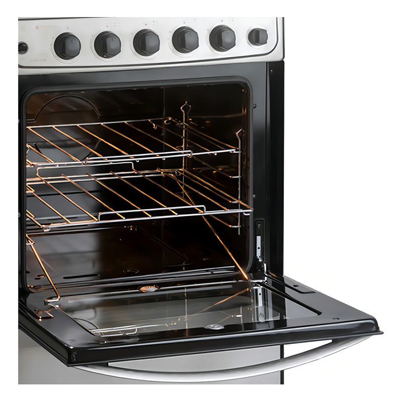 Cocina Whirlpool Multigas 56 Cm Inox Wfx57di