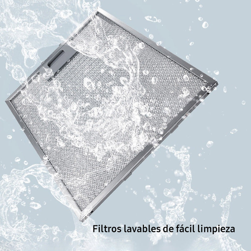 Campana Samsung Luces Led Y Control Táctil 90cm Nk36m5070bs