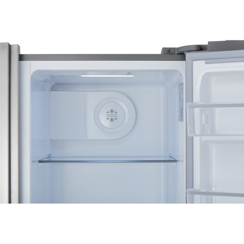 Whirlpool Heladera Inverter Wrs955f Inoxidable Color Gris Oscuro